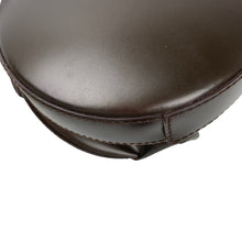 画像をギャラリービューアに読み込む, LOEWE VINTAGE LOGO LEATHER ROUND SHOULDER BAG BROWN - 01491