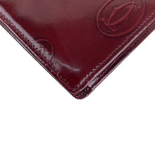 Load image into Gallery viewer, CARTIER MUST DE LOGO PATENT LEATHER BIFOLD WALLET - 01490
