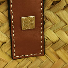 Load image into Gallery viewer, Loewe Palm Leaf and Calfskin Handle Bag - 01321