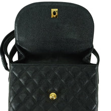 Load image into Gallery viewer, CHANEL Black Caviar Leather Vintage Shoulder Bag - 01372