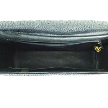 Load image into Gallery viewer, CHANEL Black Caviar Leather Vintage Shoulder Bag - 01372