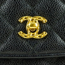 Load image into Gallery viewer, CHANEL Black Caviar Leather Vintage Shoulder Bag - 01372