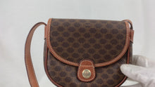 Load and play video in Gallery viewer, Celine Brown Macadam M06 PVC Shoulder Bag – 01427