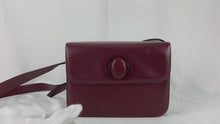 Load and play video in Gallery viewer, Cartier must de Cartier Bordeaux Shoulder Bag - 01355