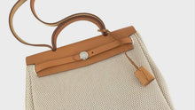Load and play video in Gallery viewer, Hermes Herbag PM 2way Bag Stamp Square H - 01463