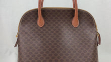 Load and play video in Gallery viewer, Celine 2 Way Bag Macadam PVC Brown - 01439