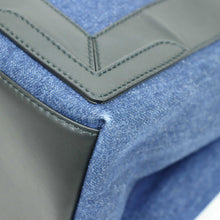 Load image into Gallery viewer, Balenciaga Navy Cabas S Tote Bag in Denim - 00964