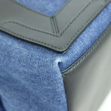 Load image into Gallery viewer, Balenciaga Navy Cabas S Tote Bag in Denim - 00964
