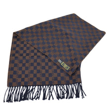 Load image into Gallery viewer, Fendi Check Pattern Wool Scarf - 00995