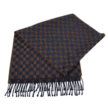 Load image into Gallery viewer, Fendi Check Pattern Wool Scarf - 00995