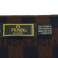 Load image into Gallery viewer, Fendi Check Pattern Wool Scarf - 00995