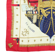 Load image into Gallery viewer, Hermes Vue du carrosse de la galère la réale carré Scarf - 01010