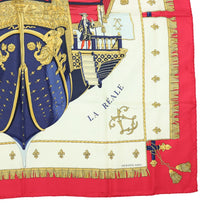 Load image into Gallery viewer, Hermes Vue du carrosse de la galère la réale carré Scarf - 01010