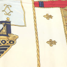 Load image into Gallery viewer, Hermes Vue du carrosse de la galère la réale carré Scarf - 01010