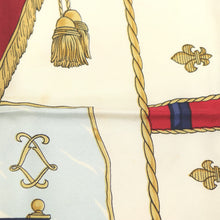 Load image into Gallery viewer, Hermes Vue du carrosse de la galère la réale carré Scarf - 01010