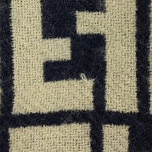 Load image into Gallery viewer, Fendi FF Light Brown Wool Scarf - 01042
