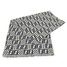 Load image into Gallery viewer, Fendi FF Light Brown Wool Scarf - 01042