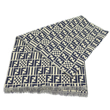 Load image into Gallery viewer, Fendi FF Light Brown Wool Scarf - 01042