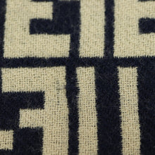 Load image into Gallery viewer, Fendi FF Light Brown Wool Scarf - 01042