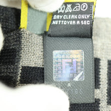 Load image into Gallery viewer, Fendi FF Gray Double Side Wool Scarf - 01043