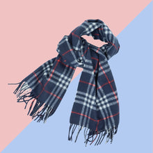 Load image into Gallery viewer, Burbbery Cashmere Check Scarf - 01072