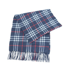Load image into Gallery viewer, Burbbery Cashmere Check Scarf - 01072