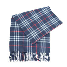 Load image into Gallery viewer, Burbbery Cashmere Check Scarf - 01072