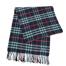 Load image into Gallery viewer, Burberry Check Cashmere Scarf - 01077