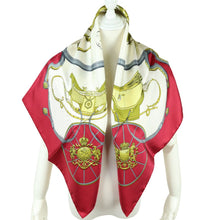 Load image into Gallery viewer, Hermes Carre 90 Spring Red Scarf - 01255