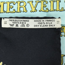 Load image into Gallery viewer, Hermes Carre 90 Les Merveilles De La Vapeur Black Scarf - 01230