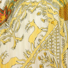 Load image into Gallery viewer, Hermes Decoupages Silk Plisse Scarf - 01141