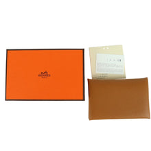 Load image into Gallery viewer, Hermes Calvi Gold Card Holder - 01260