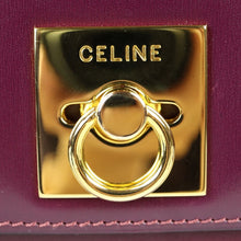 Load image into Gallery viewer, Celine Ring Lock Purple Shoulder Bag - 01224