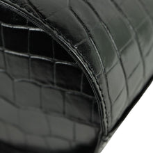 Load image into Gallery viewer, Yves Saint Laurent Lizard Black Tote Handle Bag - 01290