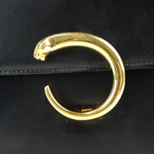 Load image into Gallery viewer, Cartier Panthere Black Shoulder Bag - 01288