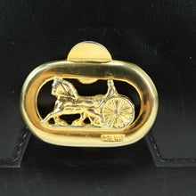 Load image into Gallery viewer, Celine Horse Carriage Black Shoulder Bag - 01335