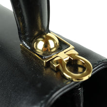 Load image into Gallery viewer, Salvatore Ferragamo Gancini Black 2 Way Bag - 01238