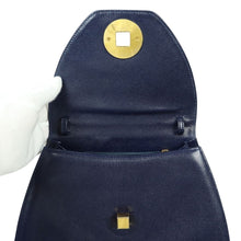 Load image into Gallery viewer, Givenchy Turnlock Navy 2 Way Bag - 01200
