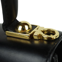 Load image into Gallery viewer, Salvatore Ferragamo Gancini Black Handle Bag - 01237