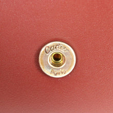 Load image into Gallery viewer, Cartier Must Line Square Bordeaux Coin Purse - 01314