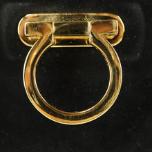 Load image into Gallery viewer, Salvatore Ferragamo Gancini Suede Black 2 Way Bag - 01303