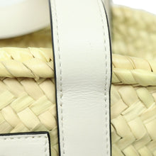 Load image into Gallery viewer, Loewe Small Basket bag in Palm Leaf and Calfskin - 01081