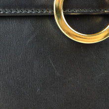 Load image into Gallery viewer, Salvatore Ferragamo Gancini Black Handle Bag - 01237
