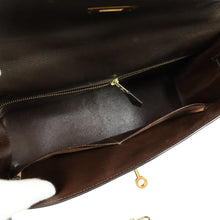 Load image into Gallery viewer, Hermes Kelly 32 Brown Circle P Handle Bag - 01138