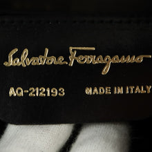 Load image into Gallery viewer, Salvatore Ferragamo Gancini Black 2 Way Bag - 01238
