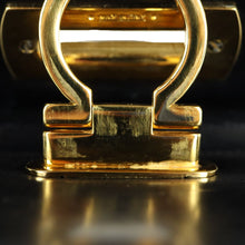 Load image into Gallery viewer, Salvatore Ferragamo Gancini Black 2 Way Bag - 01289