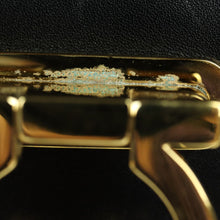 Load image into Gallery viewer, Salvatore Ferragamo Gancini Black 2 Way Bag - 01238