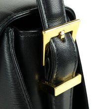 Load image into Gallery viewer, Valentino Twist Lock Black 2 Way Bag - 01296