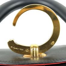 Load image into Gallery viewer, Cartier Panthere Black Handle Bag - 01287