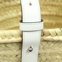 Load image into Gallery viewer, Loewe Large Basket bag in palm leaf and calfskin - 01080